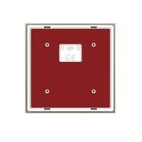 Telecomanda EC Tip Panou Dublu cu Touch LIVOLO din Sticla Securizata, alb