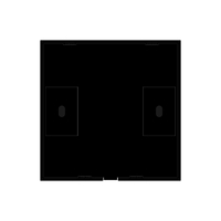 Telecomanda cu Touch Screen si 1 Canal RF433 LUXION, gri