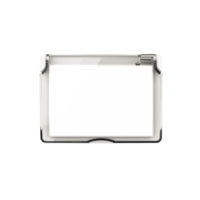 Capac de protectie rezistent la apa pentru prizele LIVOLO din sticla, Italian, 3M