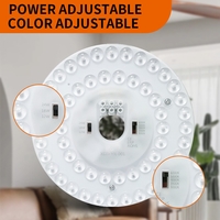 MODUL LED CU SENZOR PT APLICA FI/170 REGLABIL 12W/18W/24W 1390LM/2100LM/2800LM 5CCT