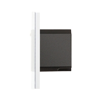 Priza Inteligenta cu Protocol Zigbee si Monitorizare Consum cu Rama Din Sticla LUXION, alb