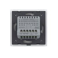 Intrerupator Simplu cu Revenire Contact Uscat cu Touch LIVOLO - Serie Noua, alb