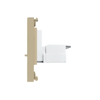 Modul Priza Internet CAT6 RJ45 1M LUXION, auriu