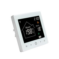 Termostat Wi-Fi BeOk pentru centrala termica pe gaz si incalzire in pardoseala