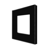 Rama Simpla LUXION Din Sticla, negru