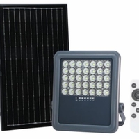 Proiector led SMD cu Panou Solar si telecomanda - 200W/6500k