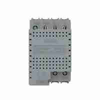 Modul intrerupator dublu cu touch Livolo standard Italian, Serie noua, negru