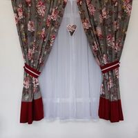 Set RM perdea + draperii Orhideea-UNICAT