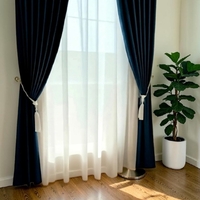 Draperii catifea Select albastru închis
