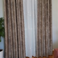 Draperii catifea  Marble bej