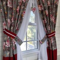 Set RM perdea + draperii Orhideea-UNICAT
