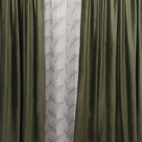 Draperii catifea Select verde închis