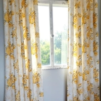 Draperii Flora-set UNICAT