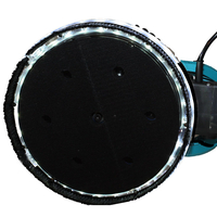 Slefuitor pentru pereti pliabil cu LED 750W Ø225mm