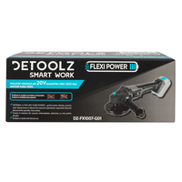 Polizor unghiular Detoolz 20V, diametru disc Ø125, motor fara perii