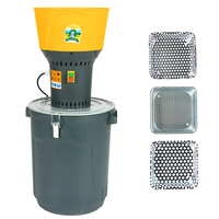 Moara electrica 1300W/19000 rpm cu galeata plastic 50L