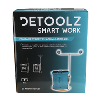 Pompa de stropit cu acumulator, Detoolz 20L