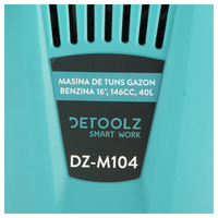 Masina de tuns gazon Detoolz, 3.5CP, 146CC, latime de taiere 40 cm, colector 40L