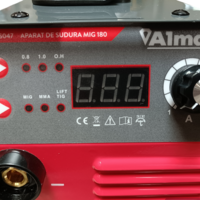 Aparat sudura Almaz, MMA+MAG+FCAW, intensitate maxima 180A, afisaj digital