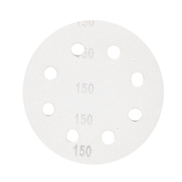 Set 10 hartie abraziva P150 8gauri 180mm