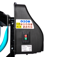 Betoniera Detoolz 180L, 1000W, cu roti si coroana de fonta