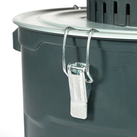 Moara electrica 1300W/19000 rpm cu galeata plastic 50L