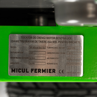 Tocator de crengi Micul Fermier, motor benzina 7CP, 80mm diametru maxim de taiere, pentru brichete