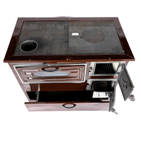 Soba pe lemne 9kW Grand Fantazia, cos stanga