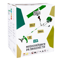Motocositoare Micul Fermier 4.76cp, 52cc, Benzina, 2T, pornire rapida, 10 accesorii, tija 28mm
