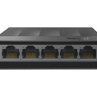 Switch TP-Link LiteWave LS1005G – 5 porturi Gigabit, Plug & Play, Carcasă metalică