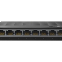 Switch TP-Link LiteWave LS1008G – 8 porturi Gigabit, Plug & Play, Carcasă metalică