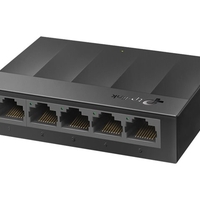 Switch TP-Link LiteWave LS1008G – 8 porturi Gigabit, Plug & Play, Carcasă metalică