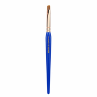 Bdellium Tools Golden Triangle  Series Flat Eye Definer - PENSULĂ PENTRU CONTUR OCHI / TUȘ - EYELINER - 714GT