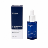 Glutanex Glow Therapy Ampoule Serum – Ser Iluminare, Regenerare și Hidratare Intensă 30 ml