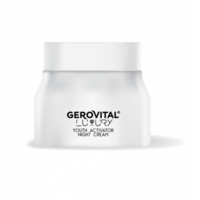 Gerovital Luxury - Cremă Activator de Tinerețe de Noapte cu Complex Anti-Aging – Antirid și Lifting Facial 50 ml