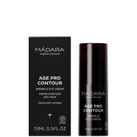 MÁDARA AGE PRO CONTOUR Cremă de Ochi Anti-Aging 15ml – Acid Hialuronic și Apă de Mesteacăn