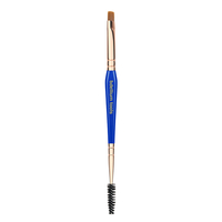 Bdellium Tools Golden Triangle  Series Double-ended Flat Definer / Spoolie - PENSULĂ PENTRU GENE, SPRÂNCENE ȘI CONTUR OCHI -  724 GT