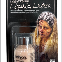 Mehron Liquid Latex Light Flesh 30 ml – Latex Lichid pentru Machiaj SFX și Efecte Speciale
