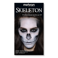 MEHRON Skeleton Professional Makeup Kit – Kit Machiaj Schelet pentru Face Painting