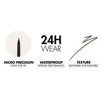 MAKEUP FOR EVER AQUA RESIST BROW DEFINER- CREION DE SPRÂNCENE PENTRU PRECIZIE, REZISTENT LA APĂ