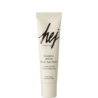 HEJ ORGANIC Fluid de zi SPF 50 SENSITIVE 30ml – Protecție solară minerală