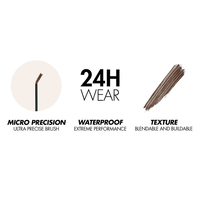 MAKEUP FOR EVER AQUA RESIST BROW FIXER - GEL REZISTENT LA APĂ  PENTRU FIXAREA SPRÂNCENELOR 24 ORE - 3.5ML