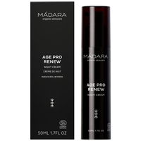 MÁDARA AGE PRO RENEW Cremă de Noapte Anti-Aging 50ml – Acid Hialuronic, Alge Marine și Mesteacăn Nordic