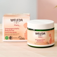 WELEDA Unt de corp BIO antivergeturi 150ml – Unt natural pentru elasticitatea pielii în sarcină