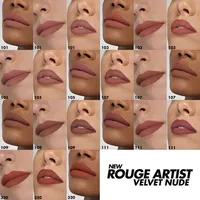 MAKEUP FOR EVER ROUGE ARTIST VELVET NUDE - RUJ NUDE MAT CU TEXTURĂ CATIFELATĂ - 3.7G