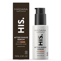 MÁDARA HIS After Shave Serum – 75ml | Ser After Shave Vegan pentru Bărbați