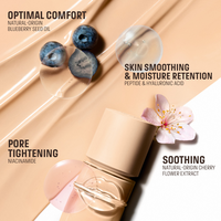 MAKE UP FOR EVER HD Skin Balancing & Perfecting Foundation – Fond de ten hidratant cu acoperire medie 30 ml
