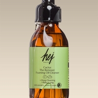 HEJ ORGANIC CACTUS THE REMOVER Ulei demachiant vegan spumant 105ml – curățare delicată și îngrijire BIO