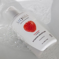 MOSSA Vitamin Moisture Șampon BIO Hidratant – Șampon Organic cu Extract de Căpșuni