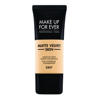 MAKEUP FOR EVER MATTE VELVET SKIN FLUID - FOND DE TEN REZISTENT 24 ORE, CU ACOPERIRE MARE 30ML